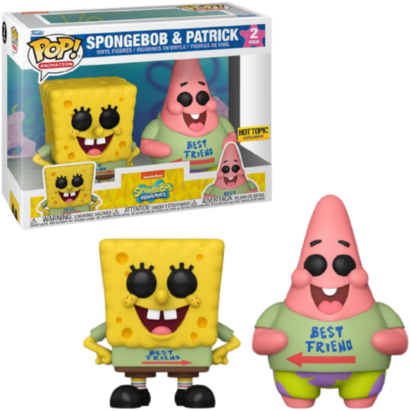 2Pack Spongebob & Patrick