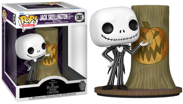 Jack Skellington With Halloween Door