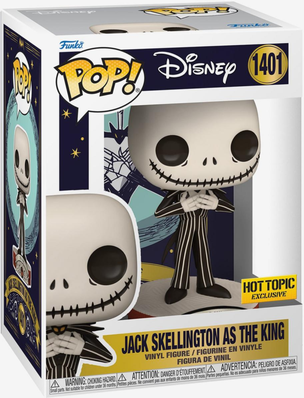 Jack Skellington As The King