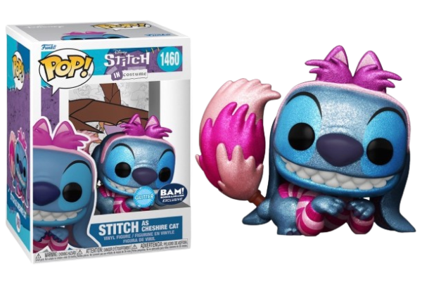 Stitch As Cheshire Cat (Glitter)