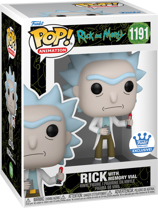 Rick with Memory Vial