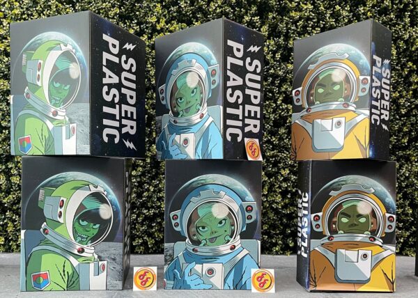 3Pack Gorillaz: Astronauts