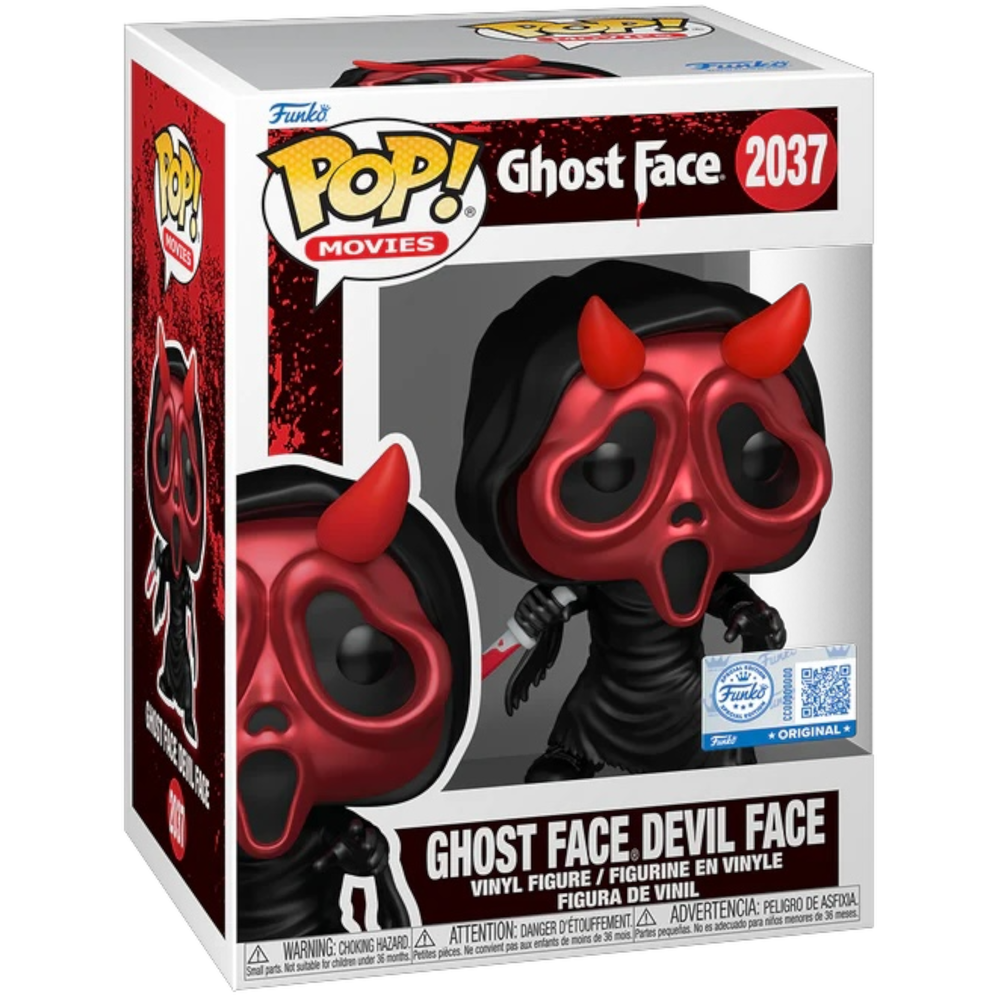 Funko Pop Movies: Ghost Face_Ghost Face Devil Face (F)